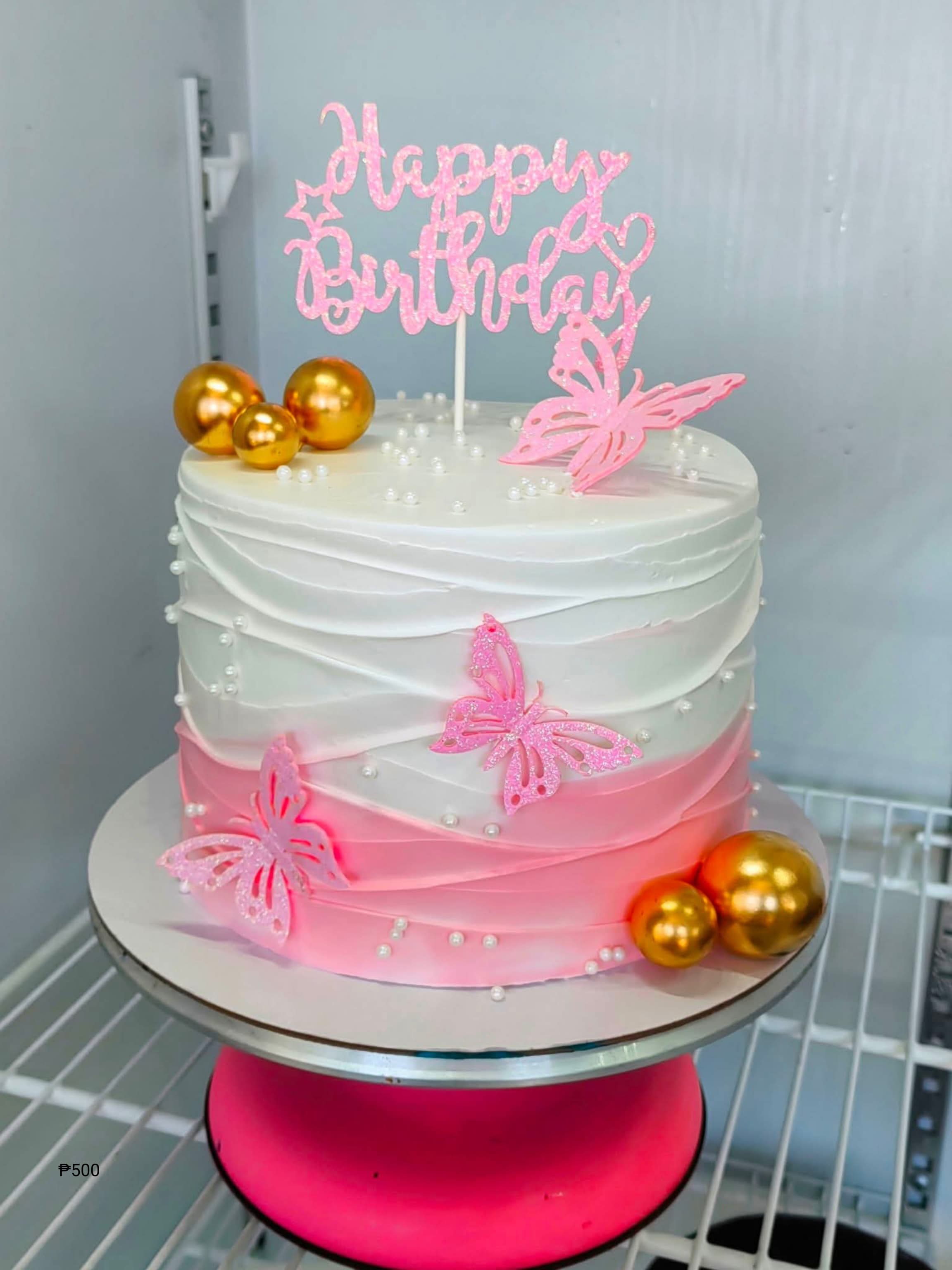 Butterfly Birthday Cake