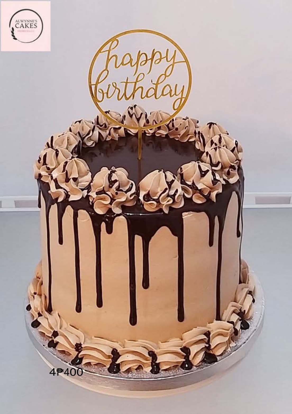 Chocolate Drip Birthday Cake