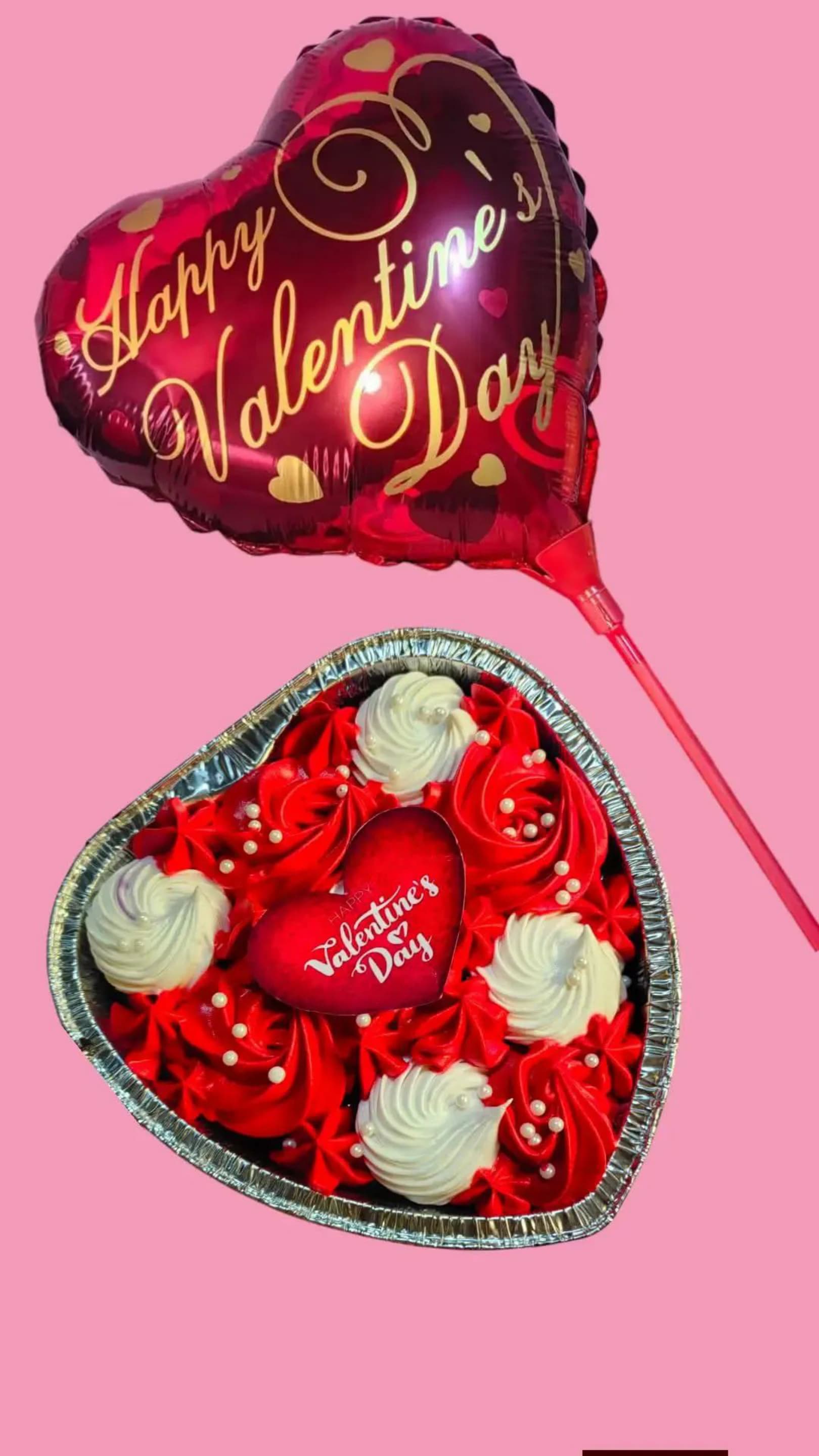 Heart Valentine's with Balloon