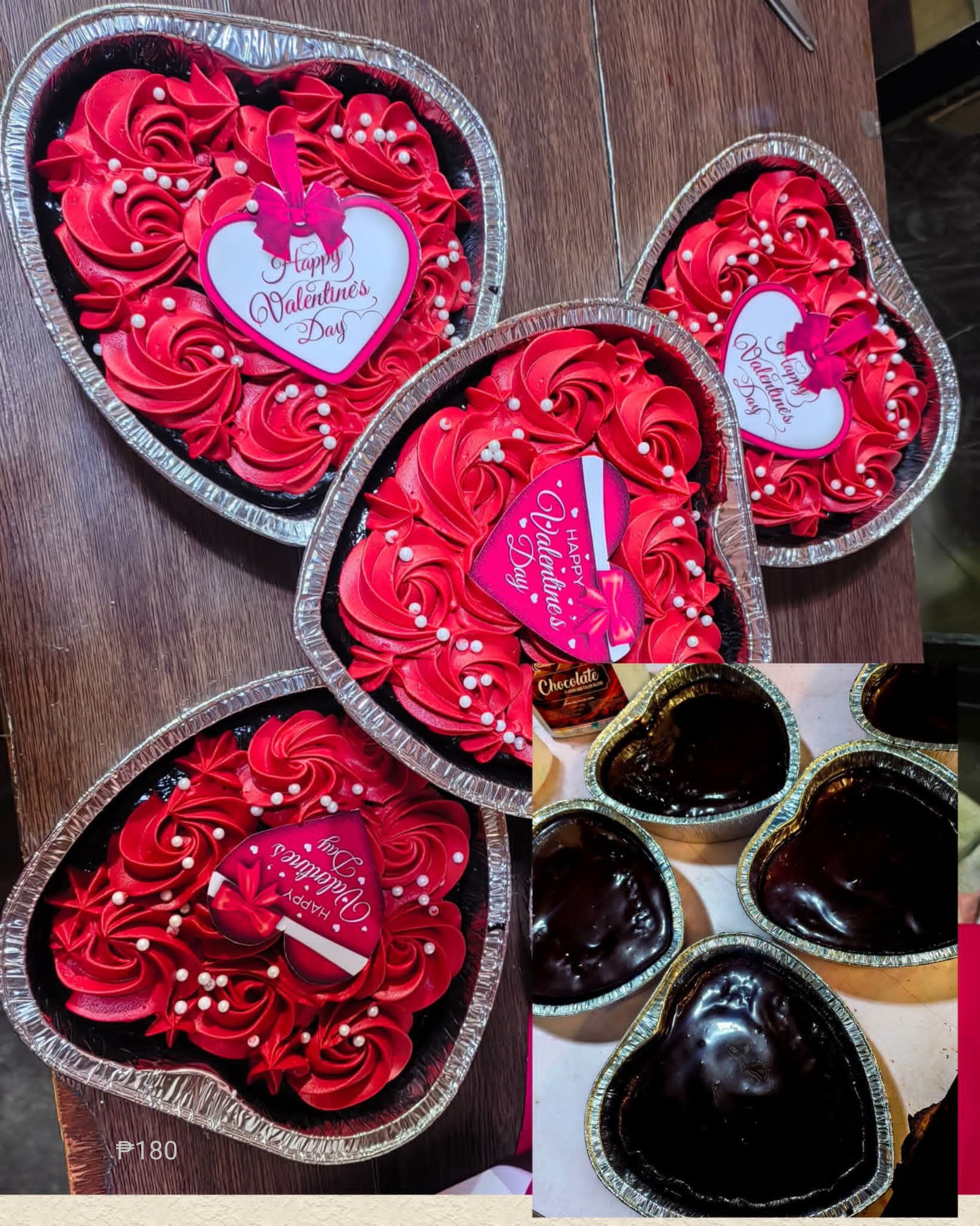 Heart Valentine's Dessert